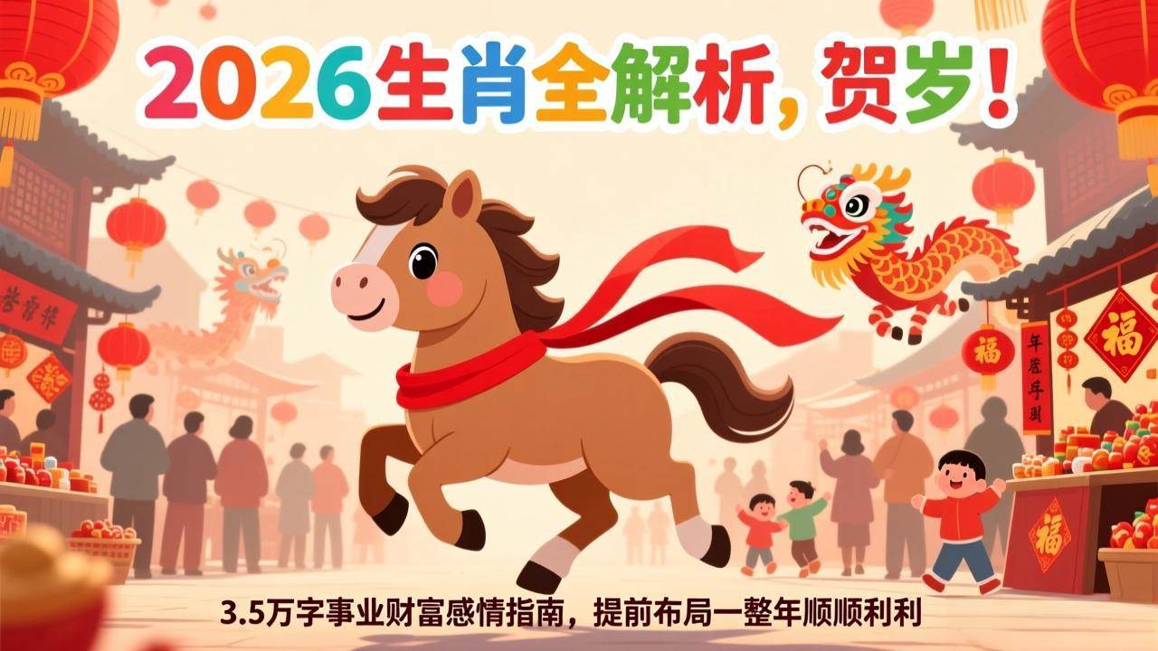图片[1]-（17428期）付费文章：贺岁！2026生肖全解析，3.5万字事业财富感情指南，提前布局一整年顺顺利利-千猫网创