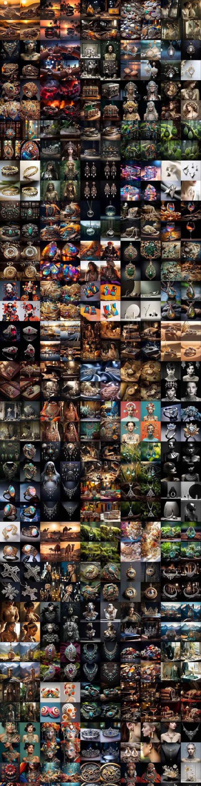 图片[7]-463个Midjourney珠宝摄影提示词：覆盖全品类珠宝，AI设计秒出专业效果-千猫网创