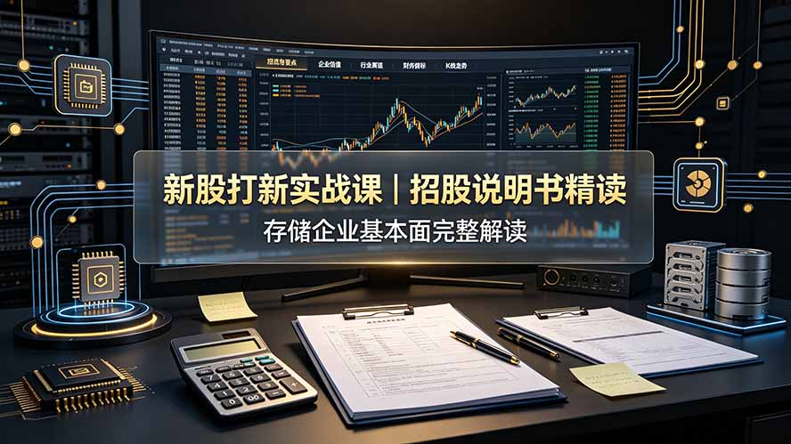 付费文章:新股打新实战课|招股说明书精读,存储企业基本面完整解读 付费文章:新股打新实战课|招股说明书精读,存储企业基本面完整解读