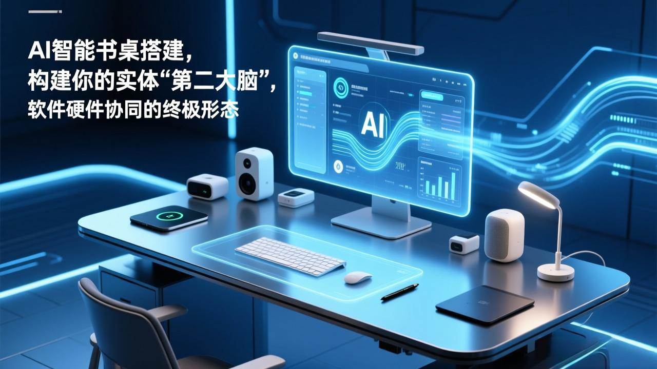 图片[1]-（17363期）AI智能书桌搭建，构建你的实体“第二大脑”，软件硬件协同的终极形态-千猫网创
