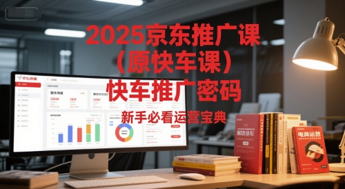 2025京东推广课（原快车课）解锁京东快车推广密码，新手必看运营宝典-千猫网创