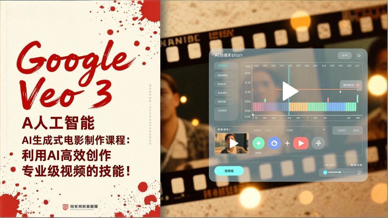 图片[1]-（17032期）Google Veo 3人工智能AI生成式电影制作课程：利用AI高效创作专业级视频的技能！-千猫网创
