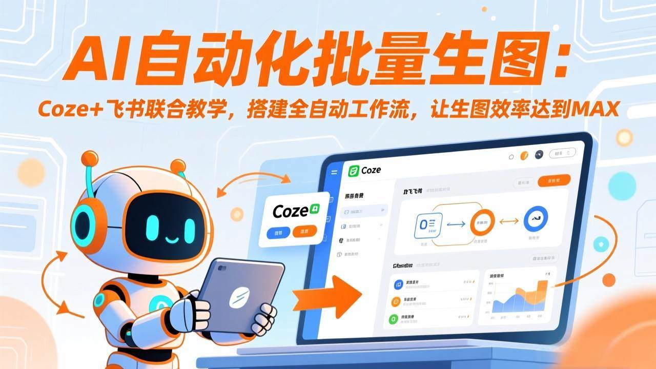 图片[1]-（17575期）AI自动化批量生图：Coze+飞书联合教学，搭建全自动工作流，让生图效率达到MAX-千猫网创