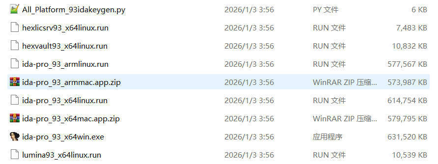 全平台IDA Pro 9.3beta泄露版+注册机-趣奇资源网-第4张图片
