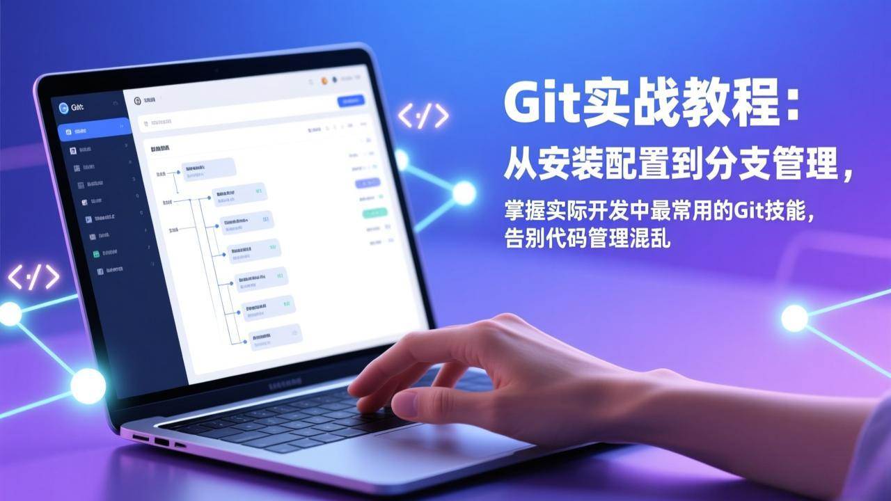 图片[1]-（17513期）Git实战教程：从安装配置到分支管理，掌握实际开发中最常用的Git技能，告别代码管理混乱-千猫网创