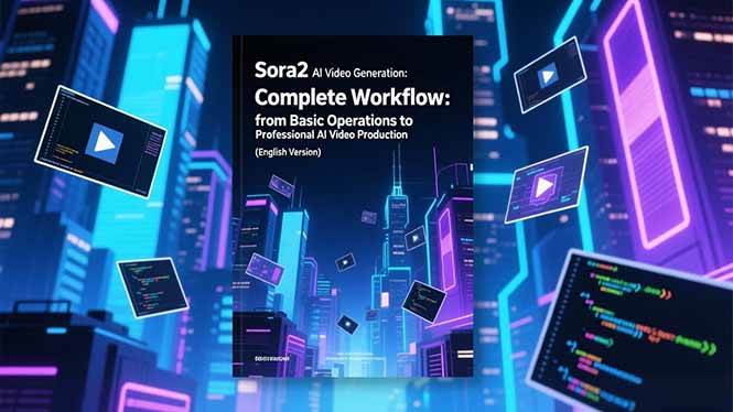 图片[1]-（16758期）Sora2 AI视频生成的系统教程（英文版）：从基础操作到专业级AI视频制作的完整工作流-千猫网创