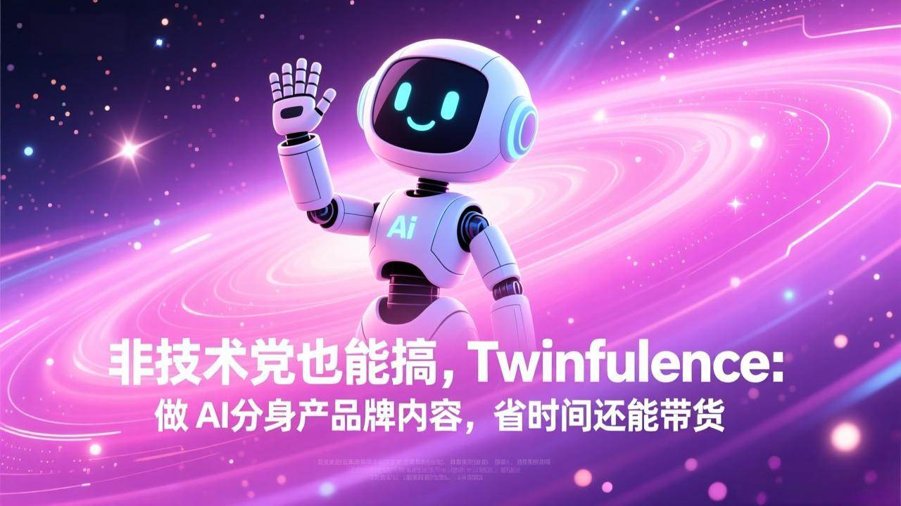 图片[1]-（17381期）非技术党也能搞!Twinfluence:做 AI 分身产品牌内容,省时间还能带货-千猫网创