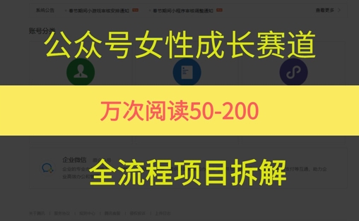 公众号女性赛道，最近爆火系列，条条作品阅读量10w+-千猫网创