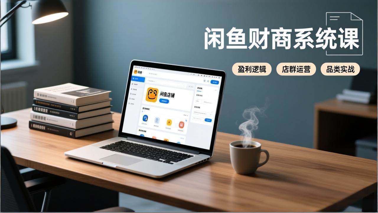 图片[1]-（17193期）闲鱼财商系统课：从盈利逻辑、店群运营到品类实战，实现稳定月入过万-千猫网创