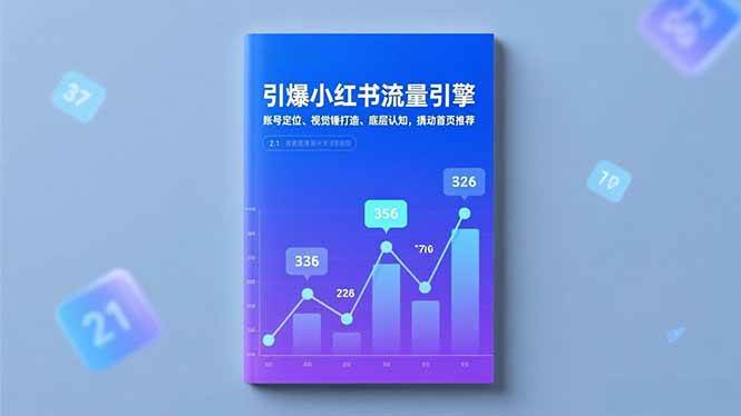 图片[1]-（16744期）引爆小红书流量引擎，账号定位、视觉锤打造、底层认知，撬动首页推荐-千猫网创