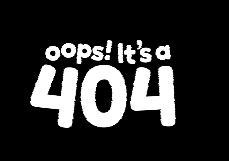 文字抖动动画特效404错误页面HTML源码